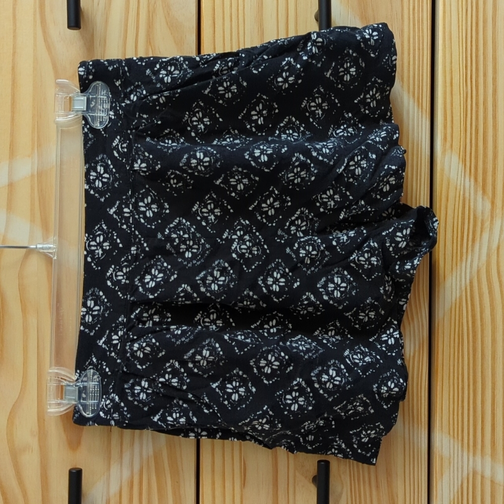 Black High Waisted Shorts with Pockets